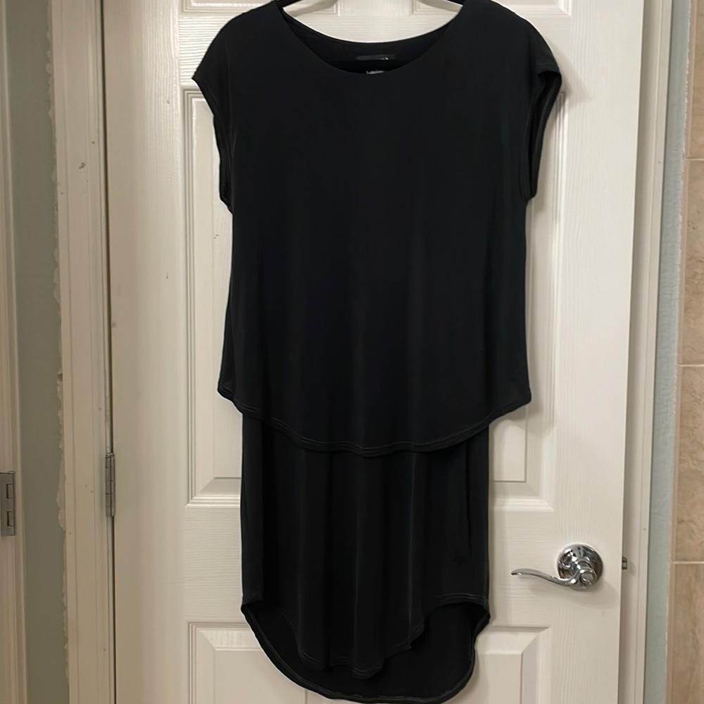 TROUVE Cape Open Back Modal Blend Dress Size Medium